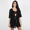 Voodoo Vixen - Hot spots Robe de chambre - Noir Product image
